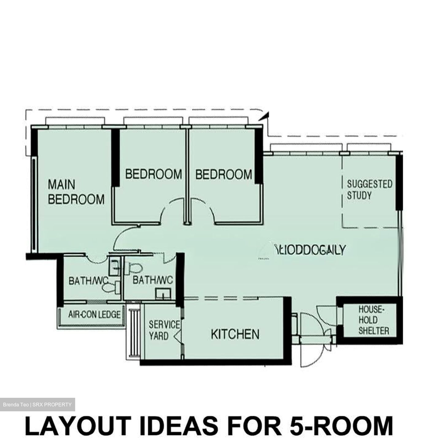 Blk 152C Bedok South Horizon (Bedok), HDB 5 Rooms #587751131